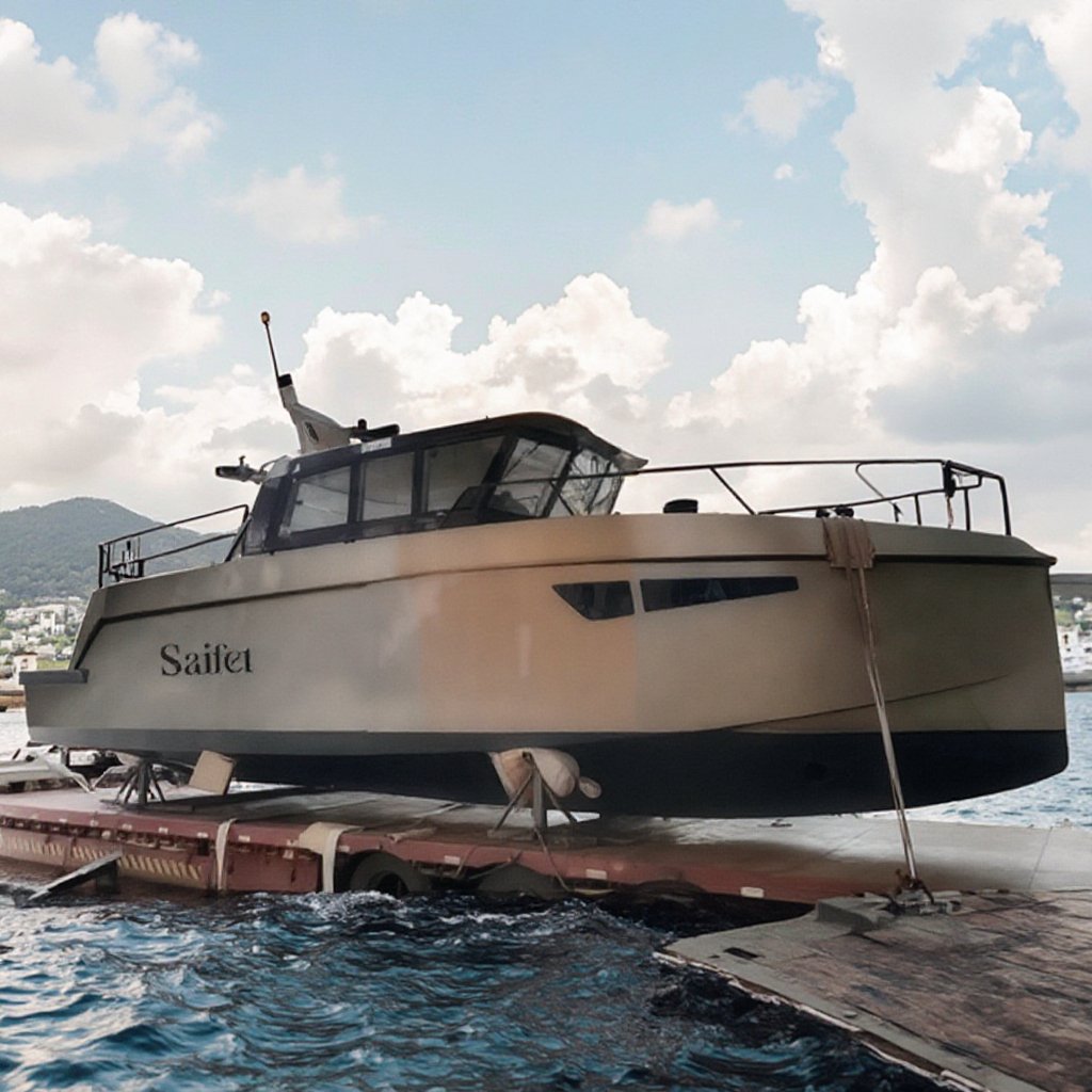 Customizable 35FT 10.66m Boats Luxury Yacht Aluminum Boat with Bedroom Kitchen Restrooms for Sale